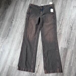 Free People we the free The Castella Low Rise Boot Cut NWT size 26 back alley
